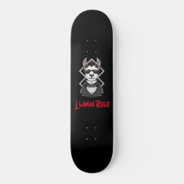 Punk Sten Llamas-regel Mini Skateboard Bräda 18,5 Cm