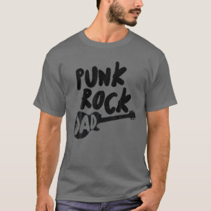 Punk Sten Pappa Tattoos Guitar Punker Rocker Ska B T Shirt