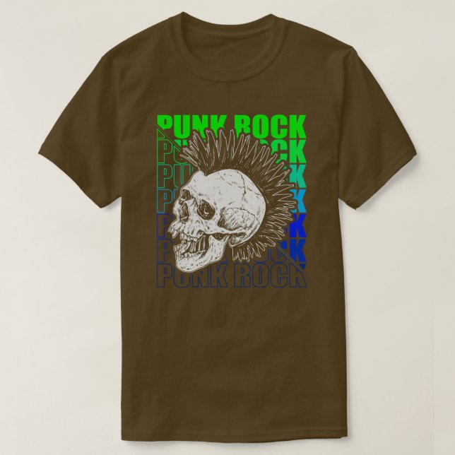 Punk Sten Pogo Anarchy Punks Punk Rockers Punk 8 T Shirt (Design framsida)