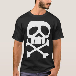 Punk Sten Skull och Bones 1980 s Punk Sten Misfit T Shirt