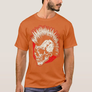 Punk Sten Skull Skeleton Rocker Fläkt Gift T Shirt