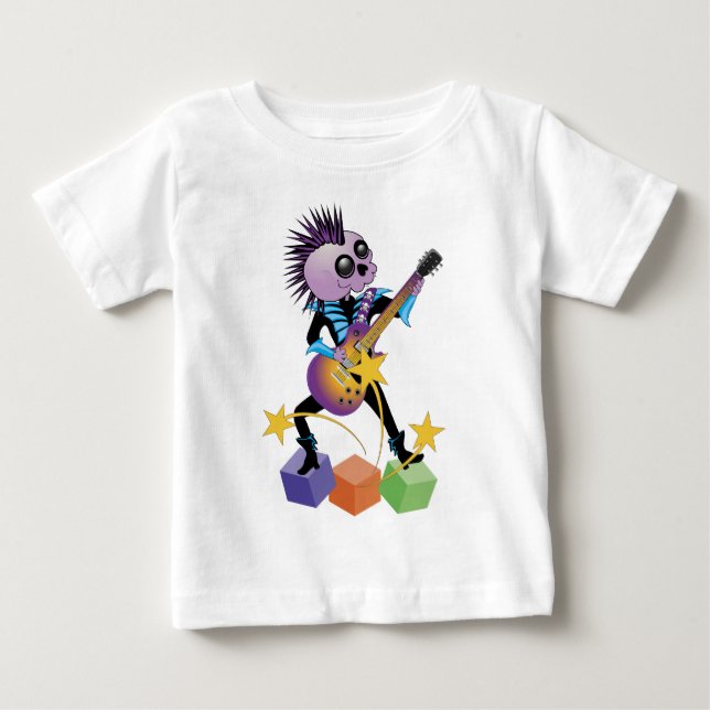 Punk Sten Skull T-shirt (Framsida)