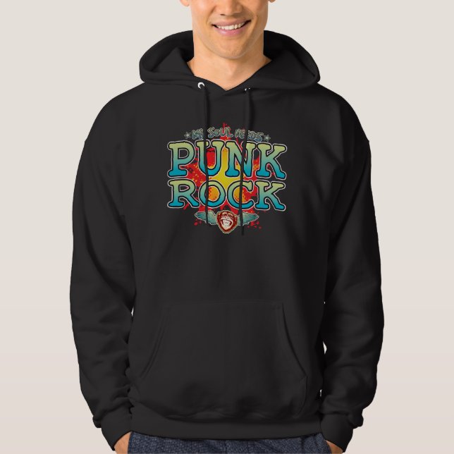 Punk Sten Soul Hoodie (Framsida)