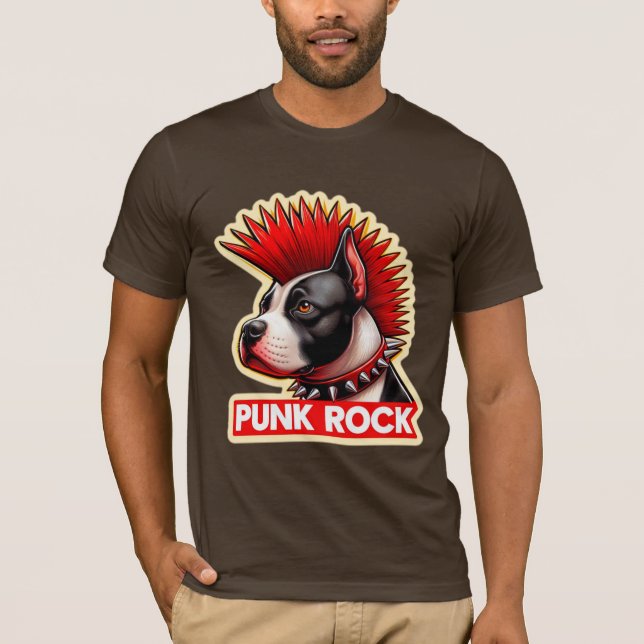 PUNK STEN STAFFY 3 T SHIRT (Framsida)