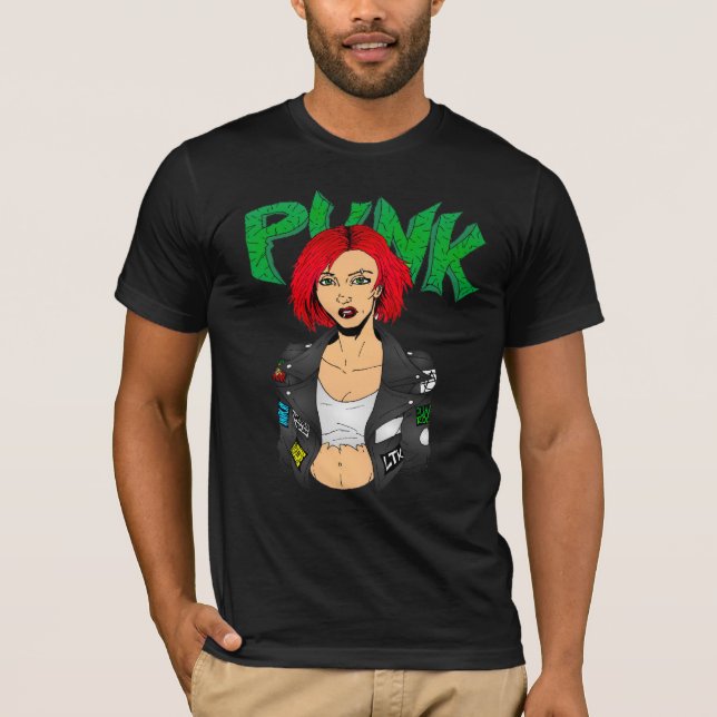Punk sten t shirt (Framsida)