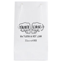 Punk Sten Tattoo Händer Äkta kärlek minimalist