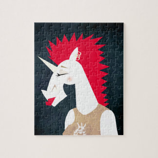 Punk Sten Unicorn Pussel