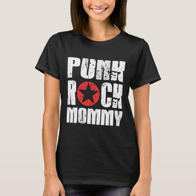 Punk stenmammor tee shirt (Framsida)