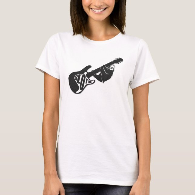 Punk struktur för fuzz för stensloth 2 tee shirt (Framsida)