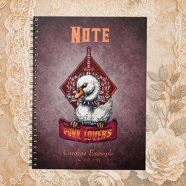 Punk Svan: Fjäderfärebellen. Anteckningsbok