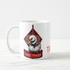 Punk Svan: Fjäderfärebellen. Kaffemugg