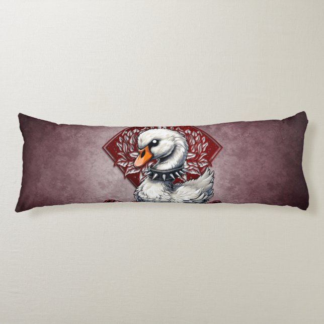 Punk Svan: Fjäderfärebellen. Kroppskudde (Framsidan)