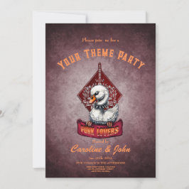 Punk Swan: Den fjädrade rebellen. Inbjudningar