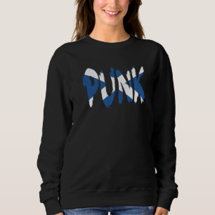 Punk Till I Die Scotland Flagga Scottish Edition T Shirt