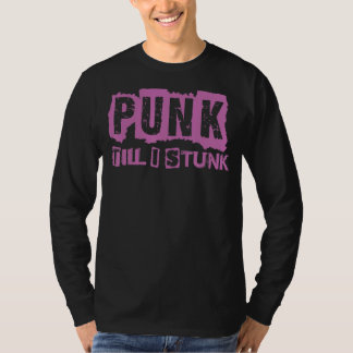 Punk till I Sunk gotiic Goth-konsert 1 T Shirt