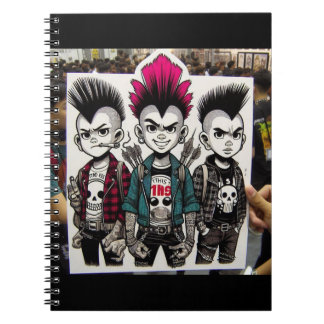 Punk Trio Anteckningsbok