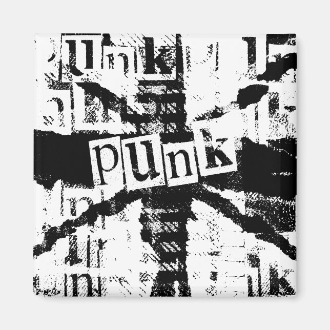 Punk Union Jack Magnet (Framsidan)