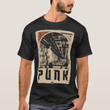 PUNK Urban Rebel Figur Poster | Retro Propaganda