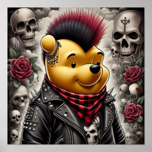 Punk Winnie, Pooh 1 Poster