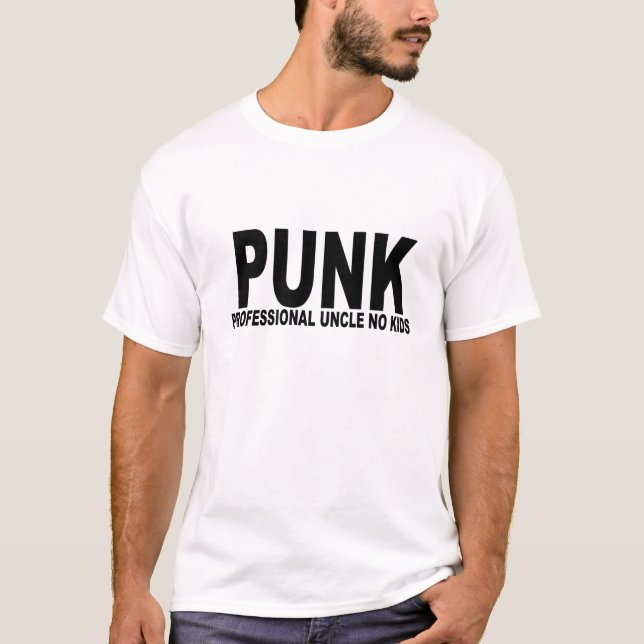 Punk yrkesmässig Uncle Ingen Lura T-Shirts.png Tröja (Framsida)
