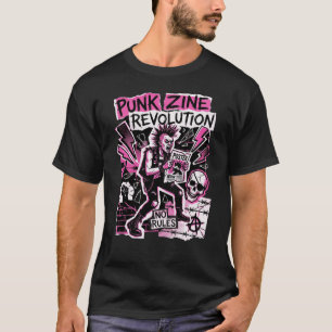 Punk Zine Revolution T-shirt – Inga Mästare Inga R