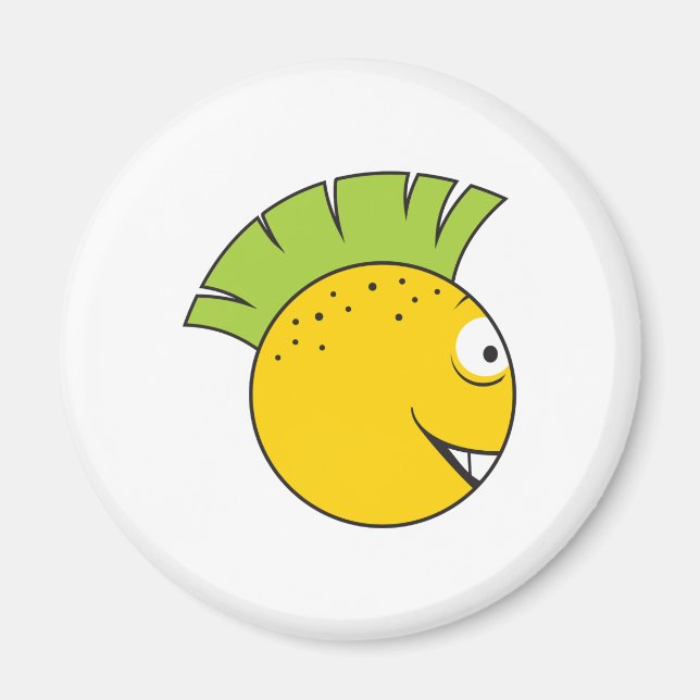 Punkansikte Magnet (Framsidan)