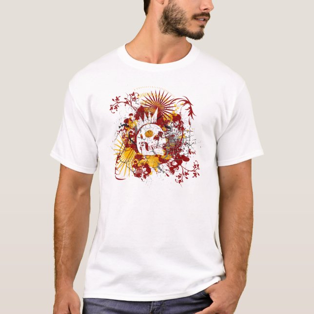 Punk'd skalle t-shirt (Framsida)