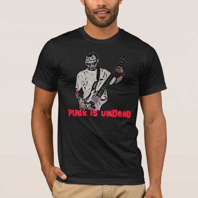 PUNKEN ÄR ODÖDAN T-SHIRT (Framsida)