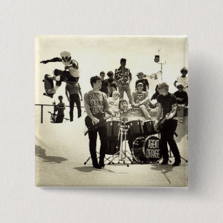 Punken för den agentorange"SkateVisions" skridskon Knapp