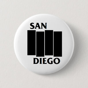 Punken för San Diego/svartflaggaparodi knäppas Knapp