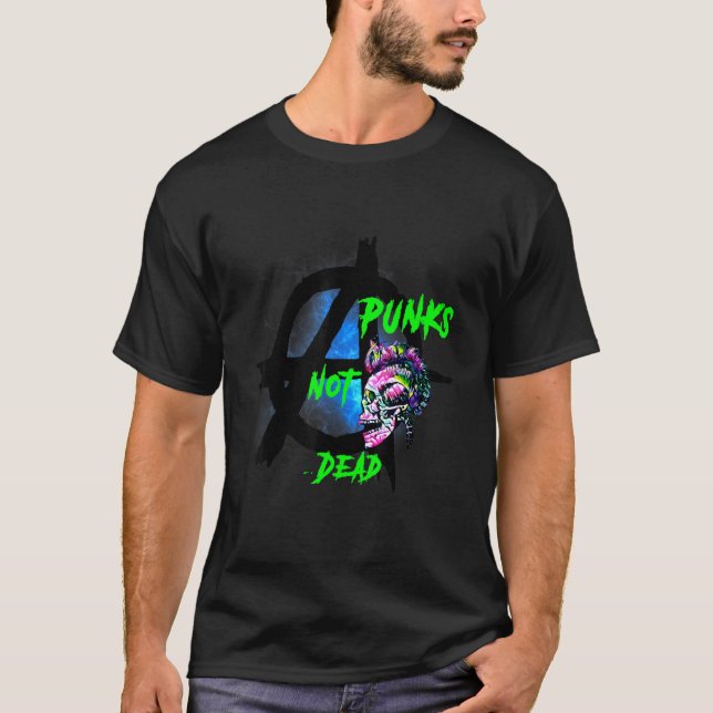 Punker Skater Cute Nice Tee (Framsida)