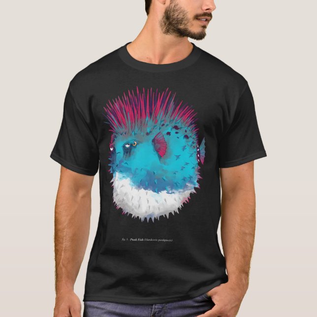 Punkfisk T Shirt (Framsida)