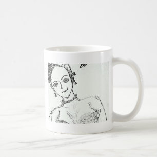 punkflicka jag är bara en tjej american idol kaffemugg