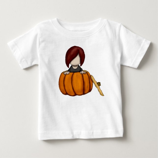 "Punkin" Småbarn Shirt Tee Shirt (Framsida)