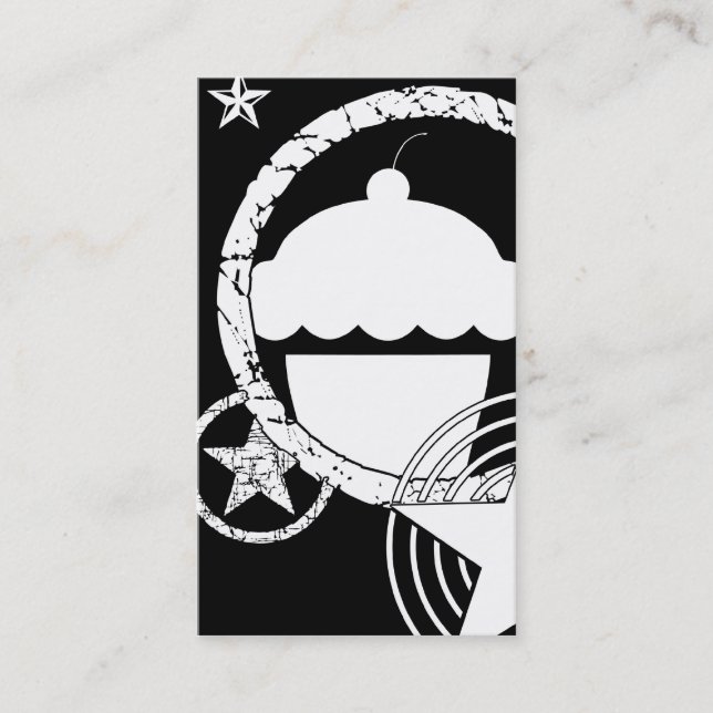 punkkaka visitkort (Framsida)