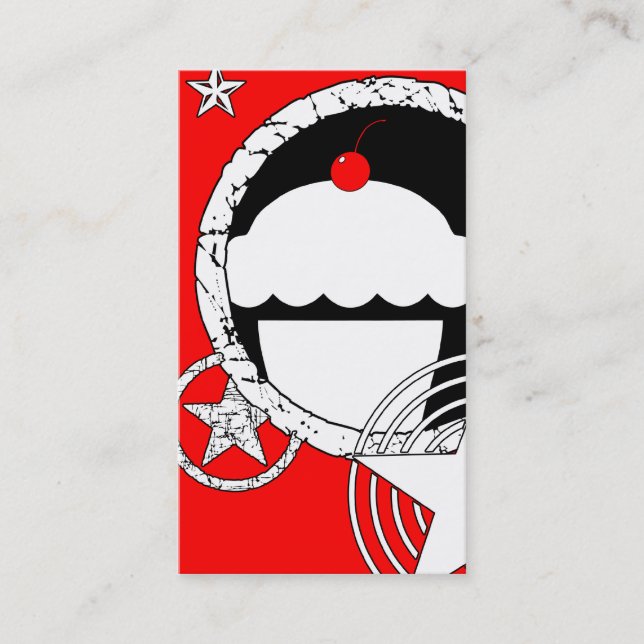 punkkaka visitkort (Framsida)