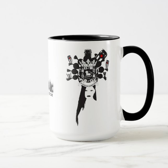 Punkplena puertoricansk konst mugg (Höger)