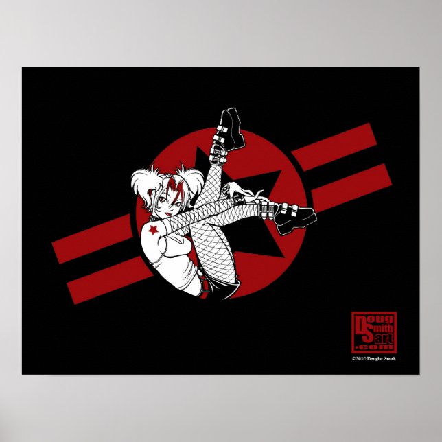 Punkrock Girl Poster (Framsidan)