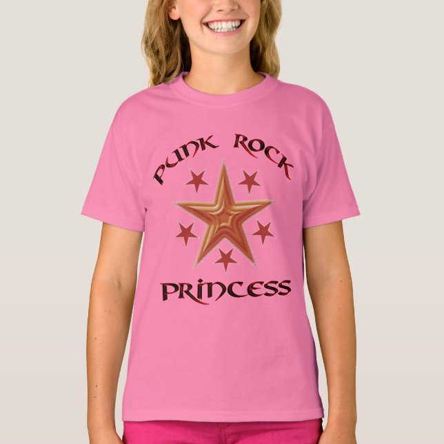 PunkRock Princess ss2 Tee Shirt (Framsida)