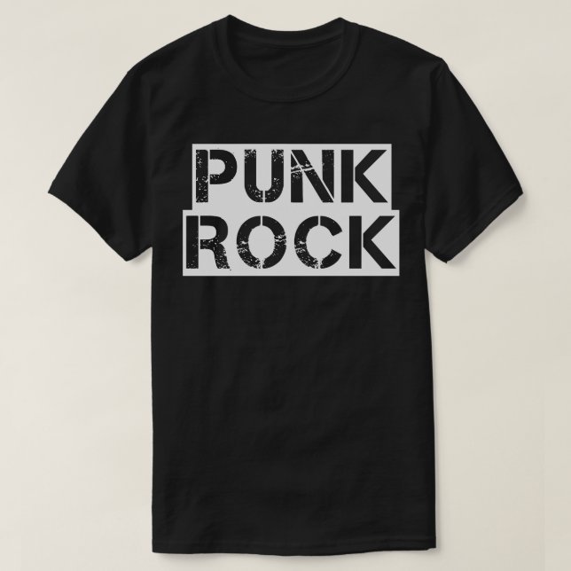 punkrock t shirt (Design framsida)