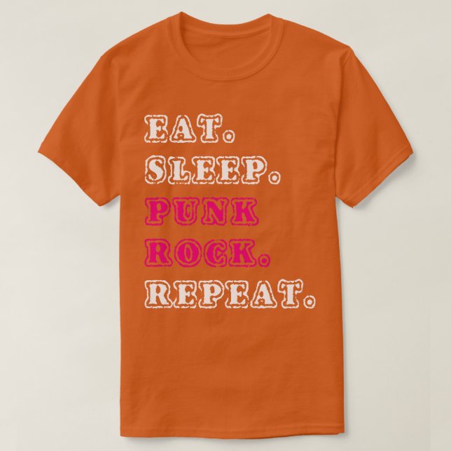 Punkrock T Shirt (Design framsida)