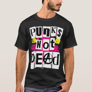 Punks Not Dead för punkrock fans T Shirt