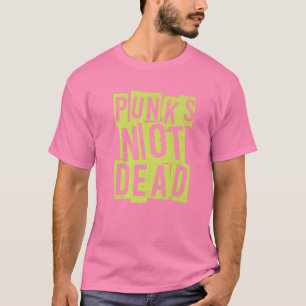 Punk's Not Dead - Punk Sten Hardcore Rosa T Shirt