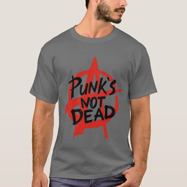 Punks Not Dead T-Shirt (Framsida)