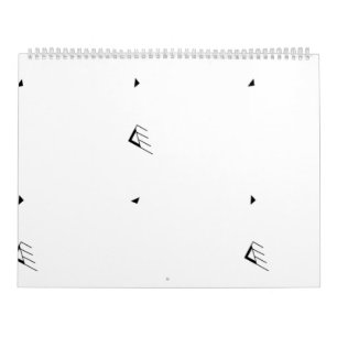 Punkt, Blek Grått Kalender