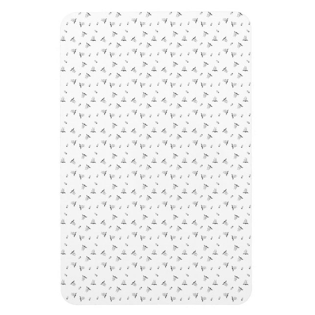 Punkt, Grått Nickel Magnet (Vertikal)