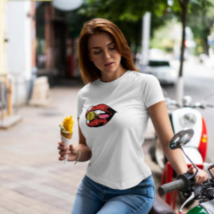 Punkt i Läppar T Shirt