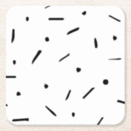 Punkt, Mörk Grått, kol Papper Underlägg Kvadrat