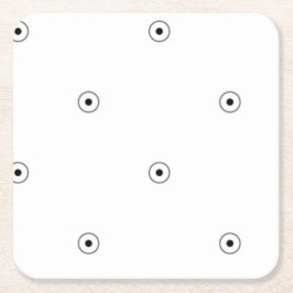 Punkt, Pappert Underlägg av vit rök