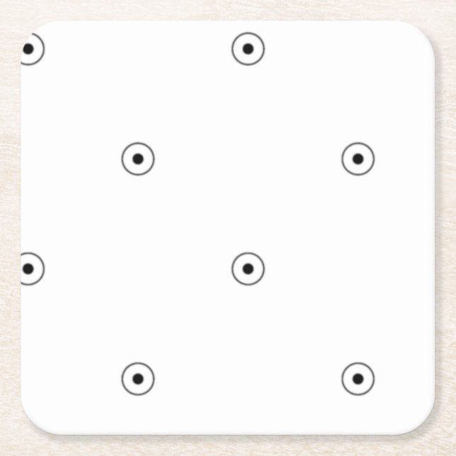 Punkt, Pappert Underlägg av vit rök (Framsidan)
